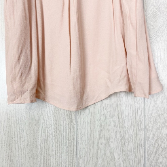 Sanctuary | Ruffle Sleeve Cold Shoulder Cameo Pink Top Size Small - Picture 8 of 10